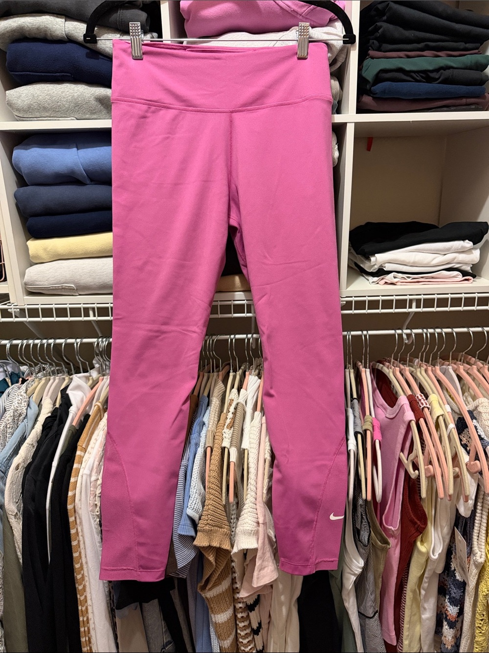 Nike Bright Pink Athletic Leggings